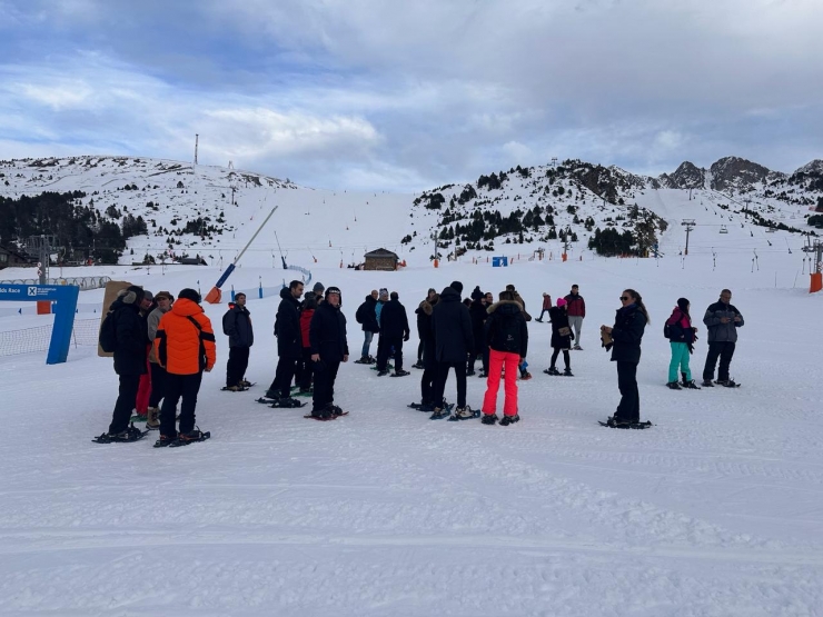 Els participants al MICE en una de les activitats proposades dins el congrés.